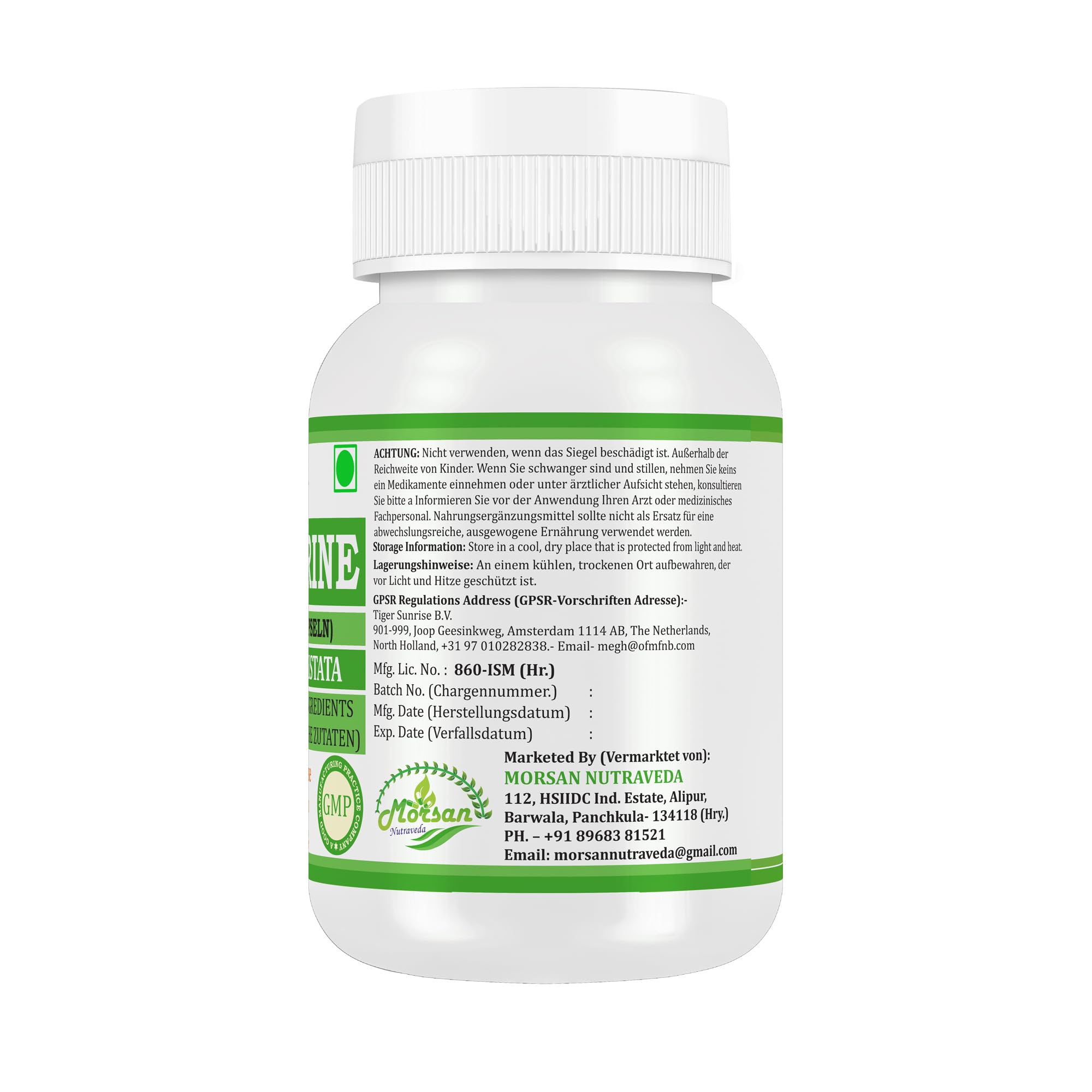 Berberin 500 mg. 60 vegane Kapseln für für 1 Monate Behandlung. Natürlicher Extrakt aus Berberis Vulgaris (4)