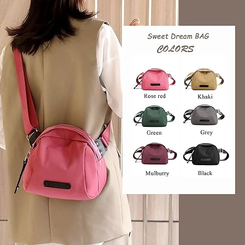 Miniatura 2 de Pequeñas bolsas cruzadas de nailon para mujer, bolso y bolso de hombro, bolsa de viaje para teléfono celular