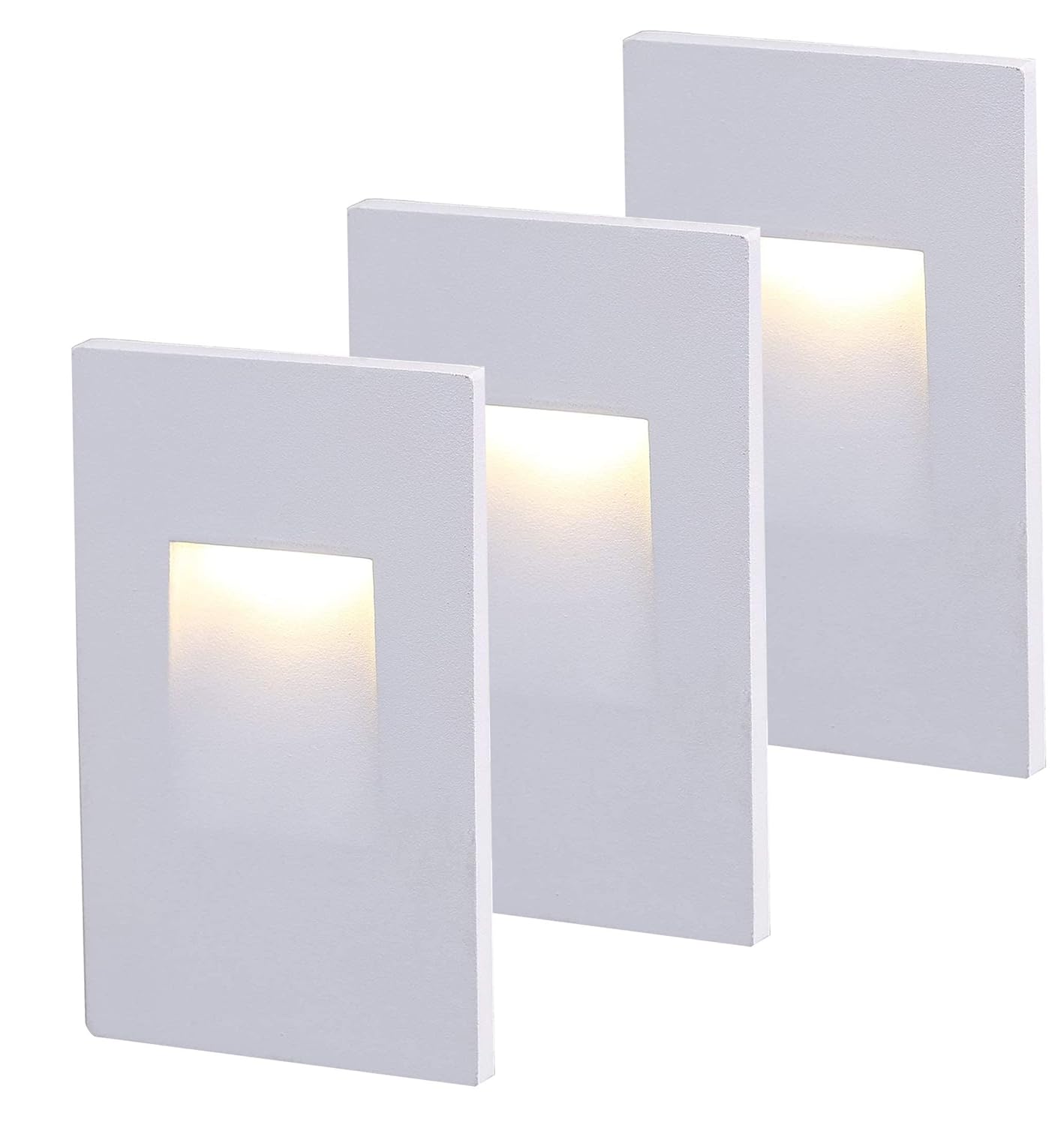 Buy Cloudy Bay 120V Dimmable CRI 90+, LED Step Light,Vertical, 3000K