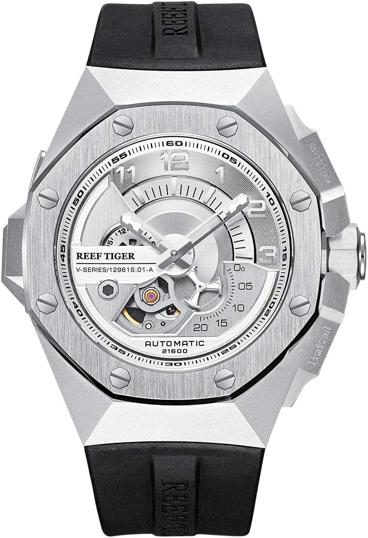REEF TIGER Latest Sport Automatic Watches Mens Watches Mechanical RGA92S7