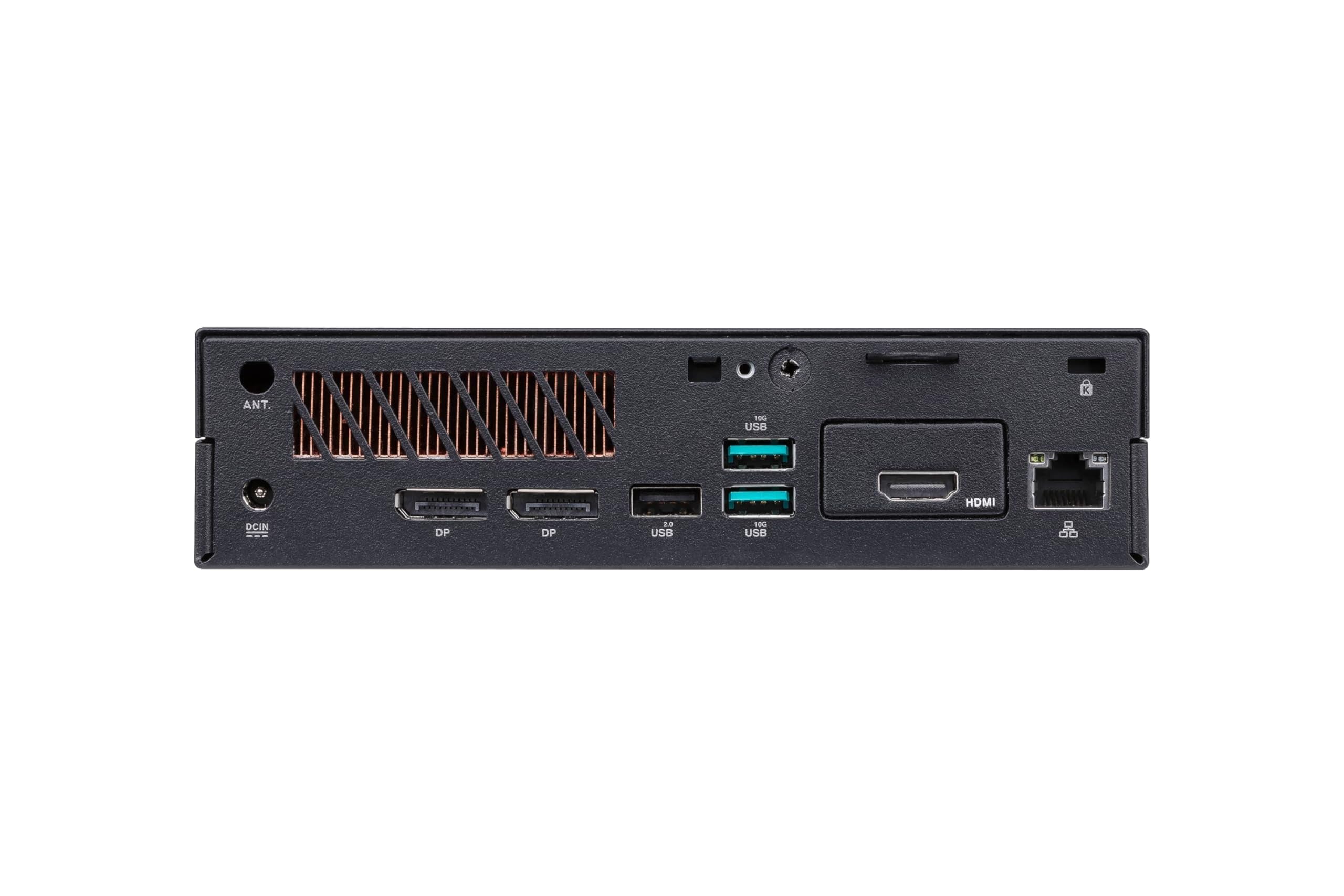ASUS ExpertCenter PB63 Mini PC, Procesador Intel Core i3-13100, Intel UHD Graphics, 8GB RAM DDR5, 256GB SSD, Sin SO, Negro
