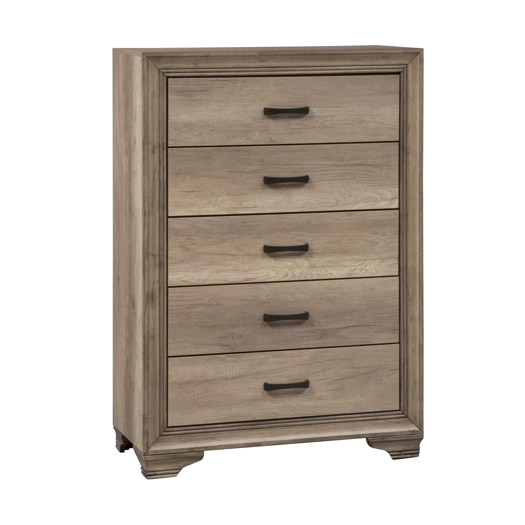 Liberty Furniture INDUSTRIES Sun Valley 5 Drawer Chest, W34 x D16 x H48, Light Brown