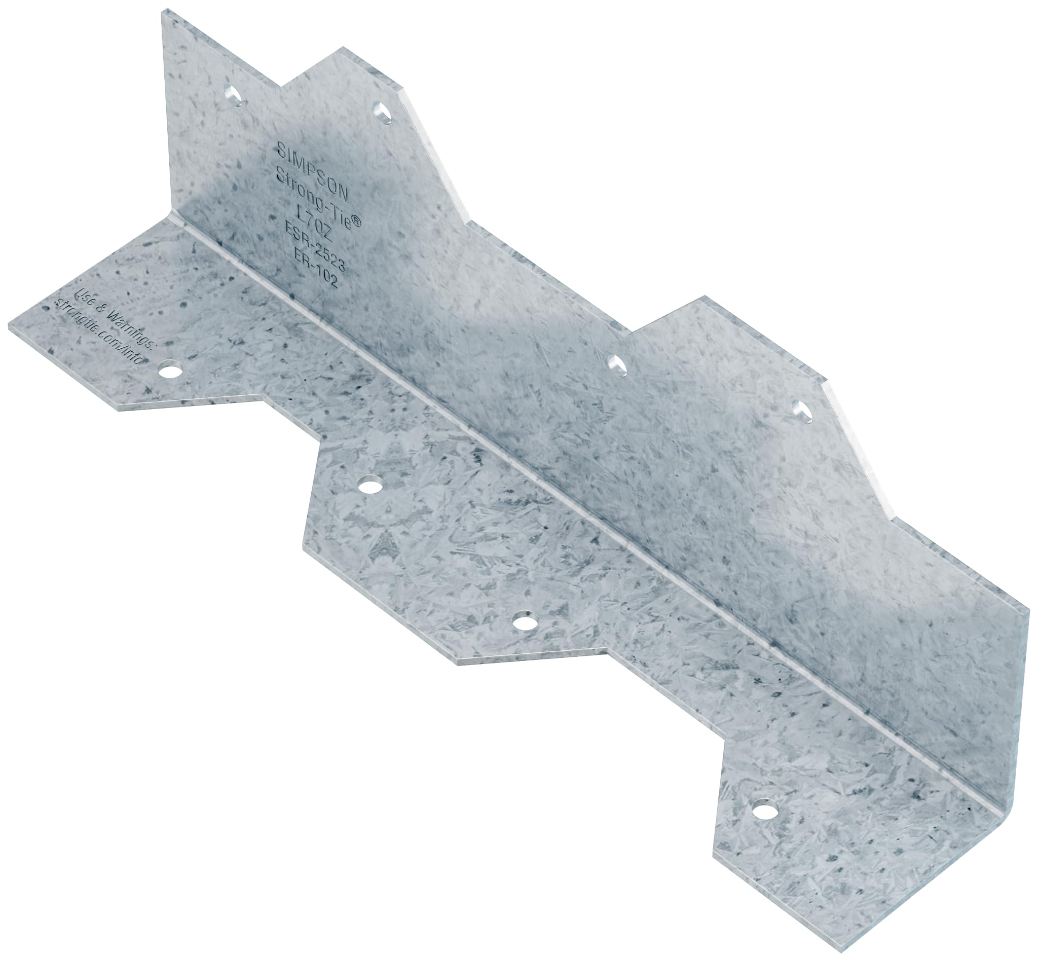 Simpson Strong Tie L70Z ZMAX Galvanized 16-Gauge 7 in. Reinforcing