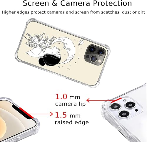 Miniatura 9 de Funda de acuarela para plantas suculentas, compatible con iPhone 15 Pro, bonita funda colorida de jardín suculenta para iPhone 15 Pro, funda de TPU