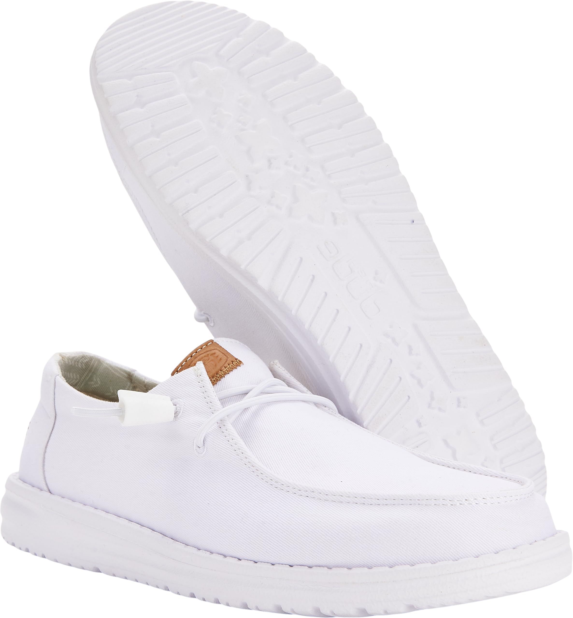 HEYDUDE Wendy Stretch Canvas Damen Slip-On Flache Schuhe Ballerinas