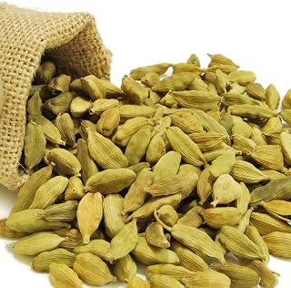 Zaika Green Cardamom Pods/Seeds Whole (Hari Elachi) 5lb (7.5mm), Organic carefully Collected from Ground Traditional Flavour for Tea, Coffe, and Multiple meals