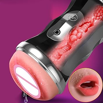 Masturbador oral masculino para hombre, vibrador de ...