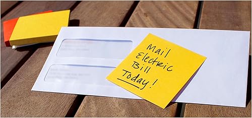 Miniatura 16 de Post-it Notas emergentes superadhesivas, 3 x 3 pulgadas, 6 blocs, 2 veces el poder de adhesión, colección de primarias juguetonas, colores