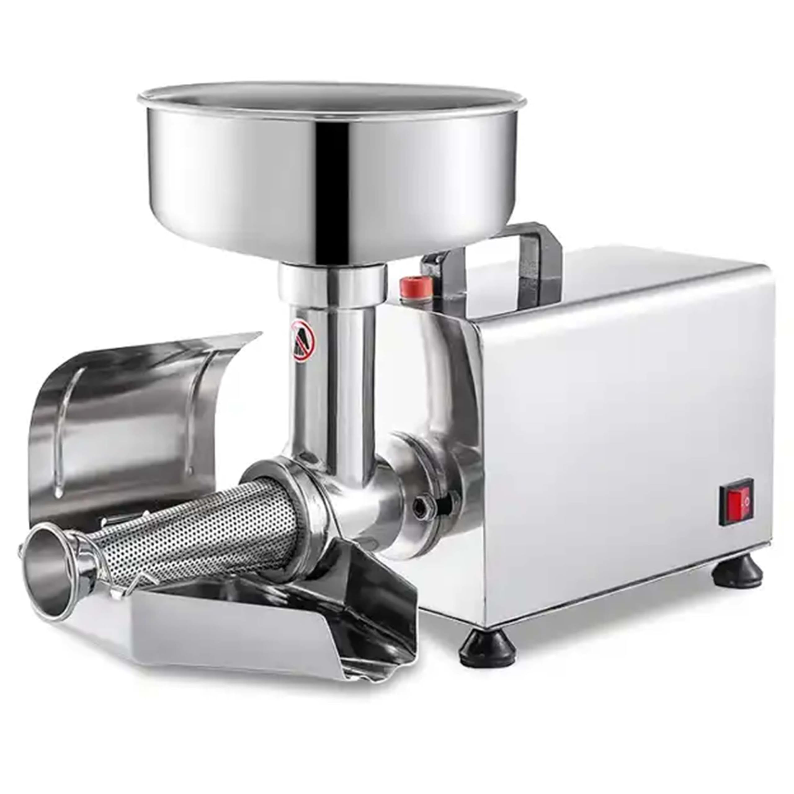 370 W Electric Tomato Punti di Pomodoro Meccanico di cibi Commerciale Pressa marmellata e Salse Squeezer Maker in Acciaio Inossidabile Squeezer per Il Mulino da Cibo per Conserve