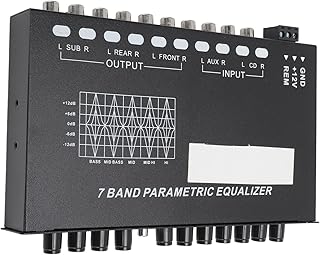 Bewinner 7 Band Sound Equalizer Car Audio Equalizer