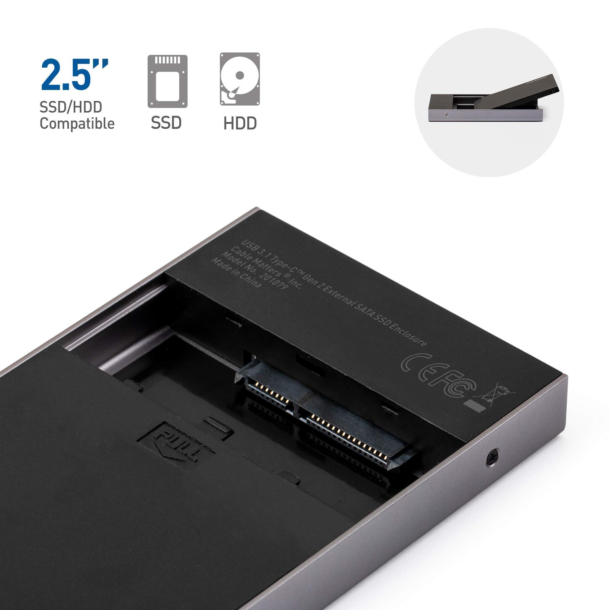 Amazon.com: Cable Matters 1 Premium Aluminum 10Gbps Gen 2 USB C