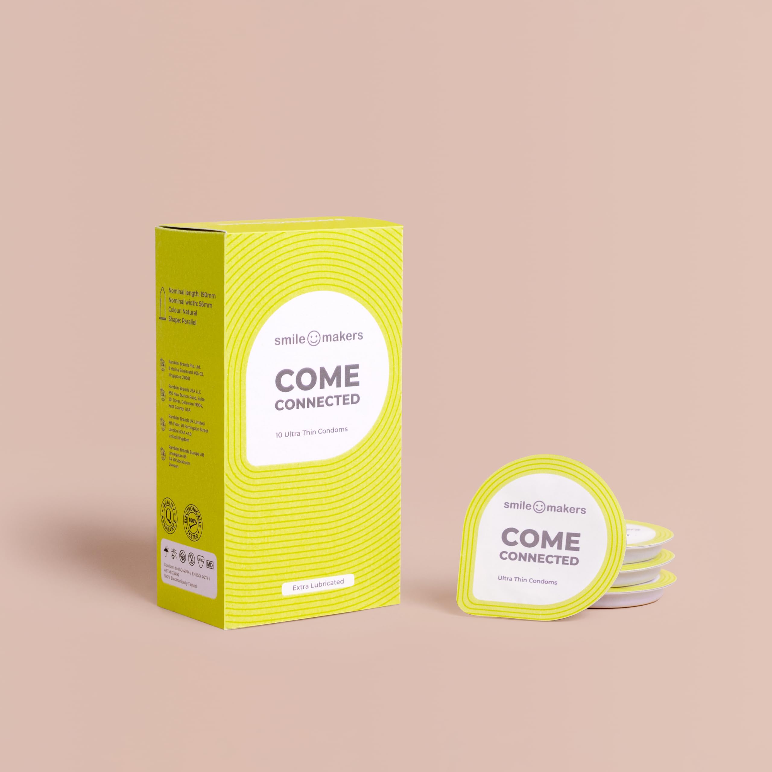 Smile Makers Come Connected Condoms
