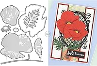 Vista 6 de DzIxY Juego de troqueles de corte de metal con combinación de pajarita para hacer tarjetas, troquelados, troquelados, álbumes de recortes