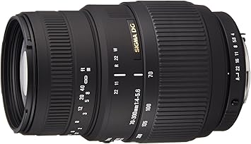 Sigma 70 300mm F 4 5 6 Dg Macro Telephoto Zoom Lens For Sigma Slr Cameras Camera Lenses Camera Photo Amazon Com