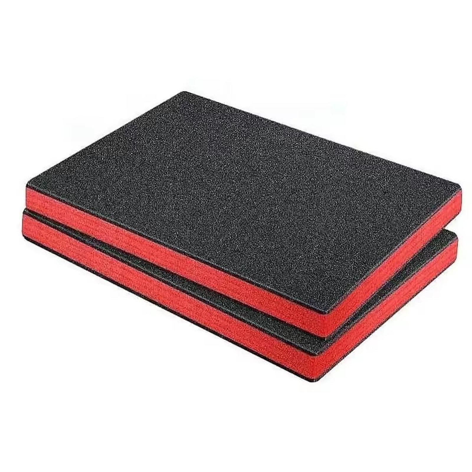 F Fityle Lot de 5 Mousses de Rangement pour Boîte à Outils, Feuilles Organisateur EPE, Découpables sur Mesure, Antidérapantes et Amortissantes, Outils Transport pour Outillage, 50cmx30cmx2.5cm