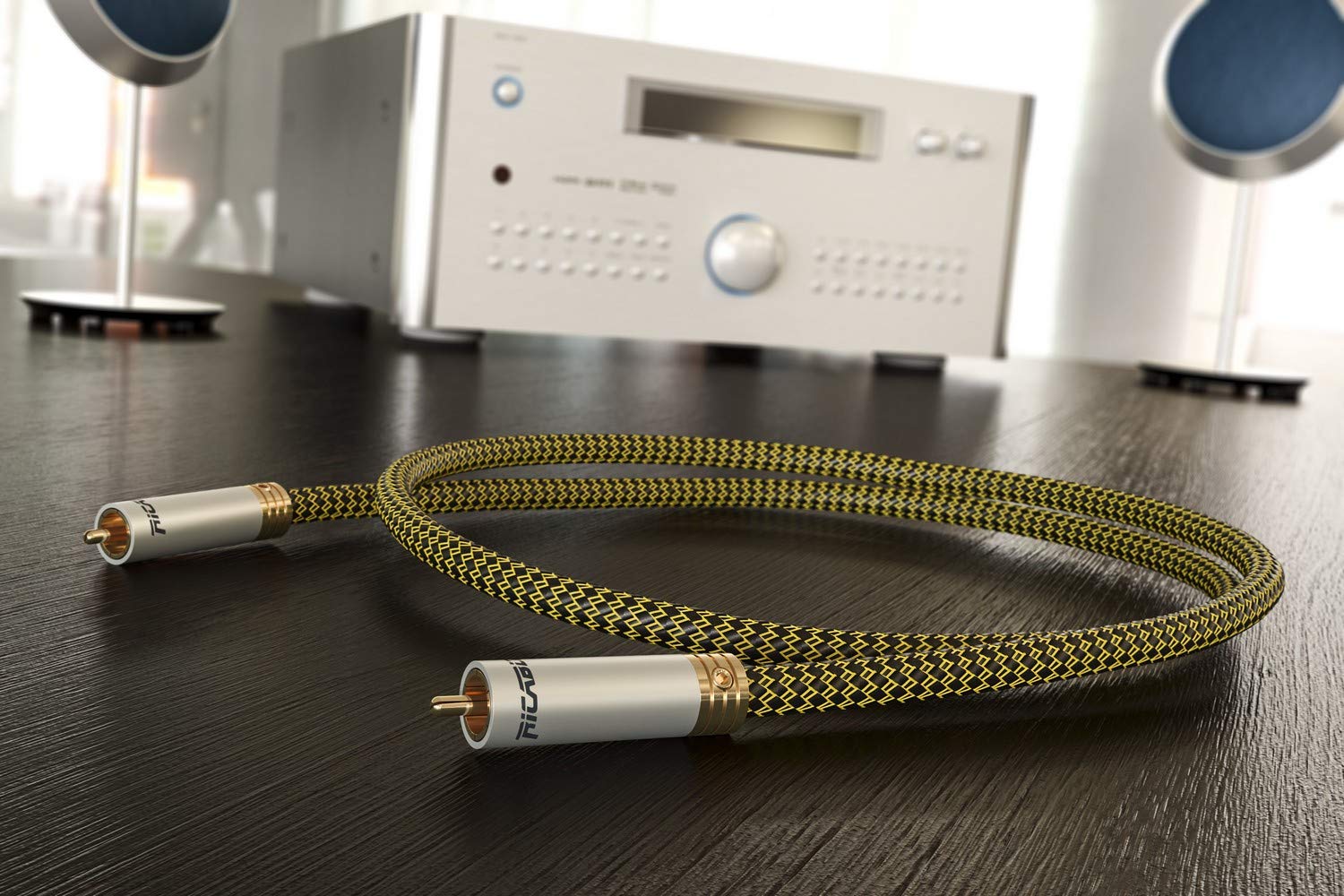 Ricable DC1 Dedalus Coaxial 1 mt - Cavo Audio Digitale Coassiale 75 Ohm High-End Schermato
