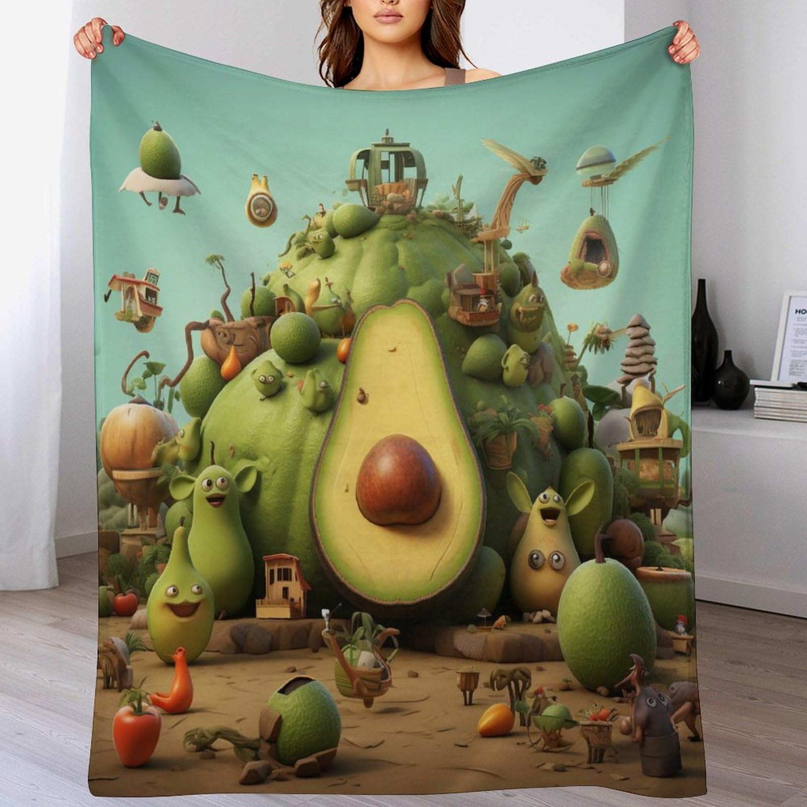Couverture de canapé en peluche flannel douce contre le froid hivernal