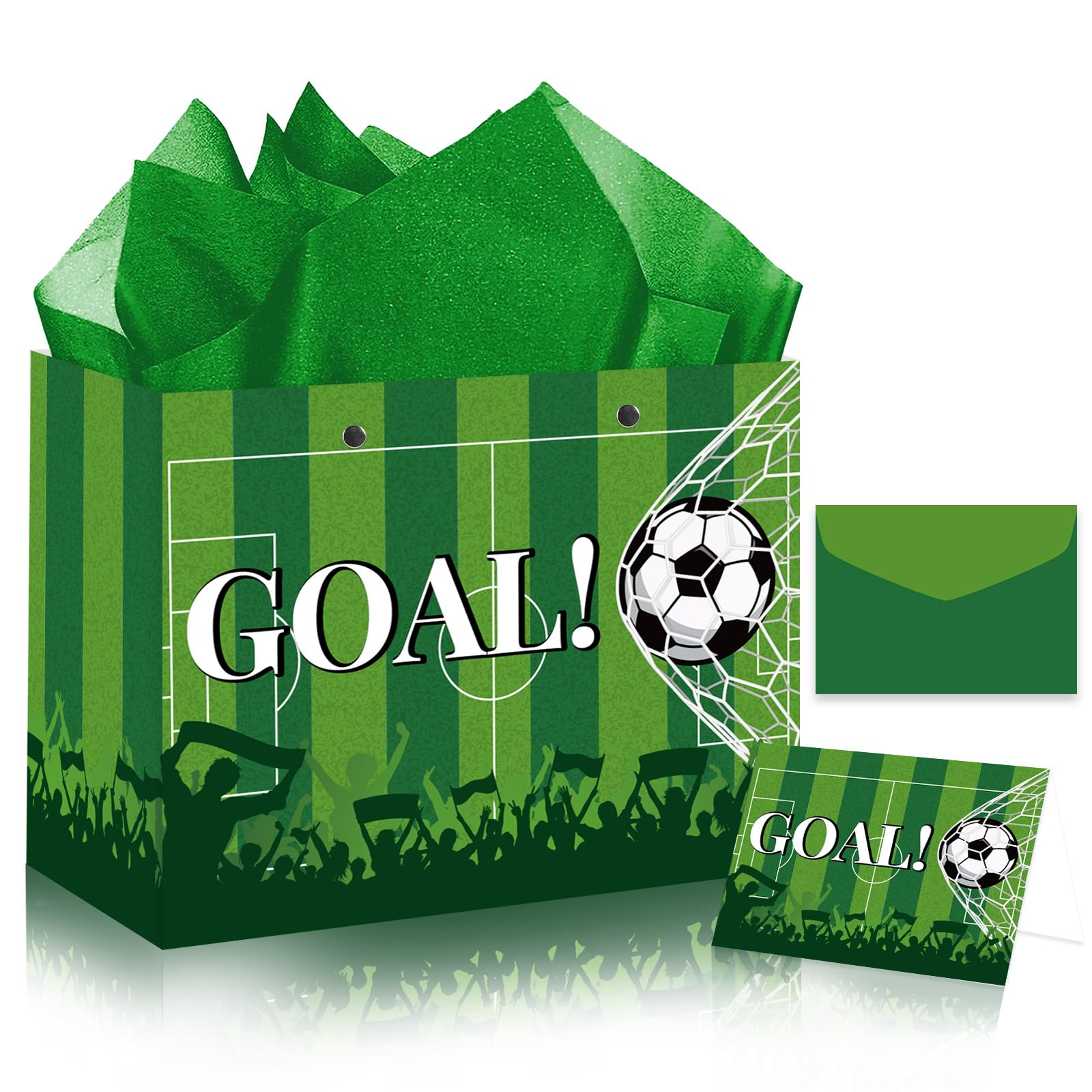 Soccer Gift Bags for Birthday - Football Birthday Gift Bag Paper Party Bags