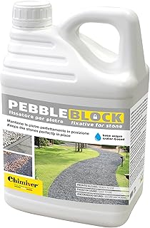 PEBBLE BLOCK (5l) – Liant pour gravier et gravier sur les allées, les cours et les bords du jardin, bloque et stabilise en rendant la surface stable et sûre