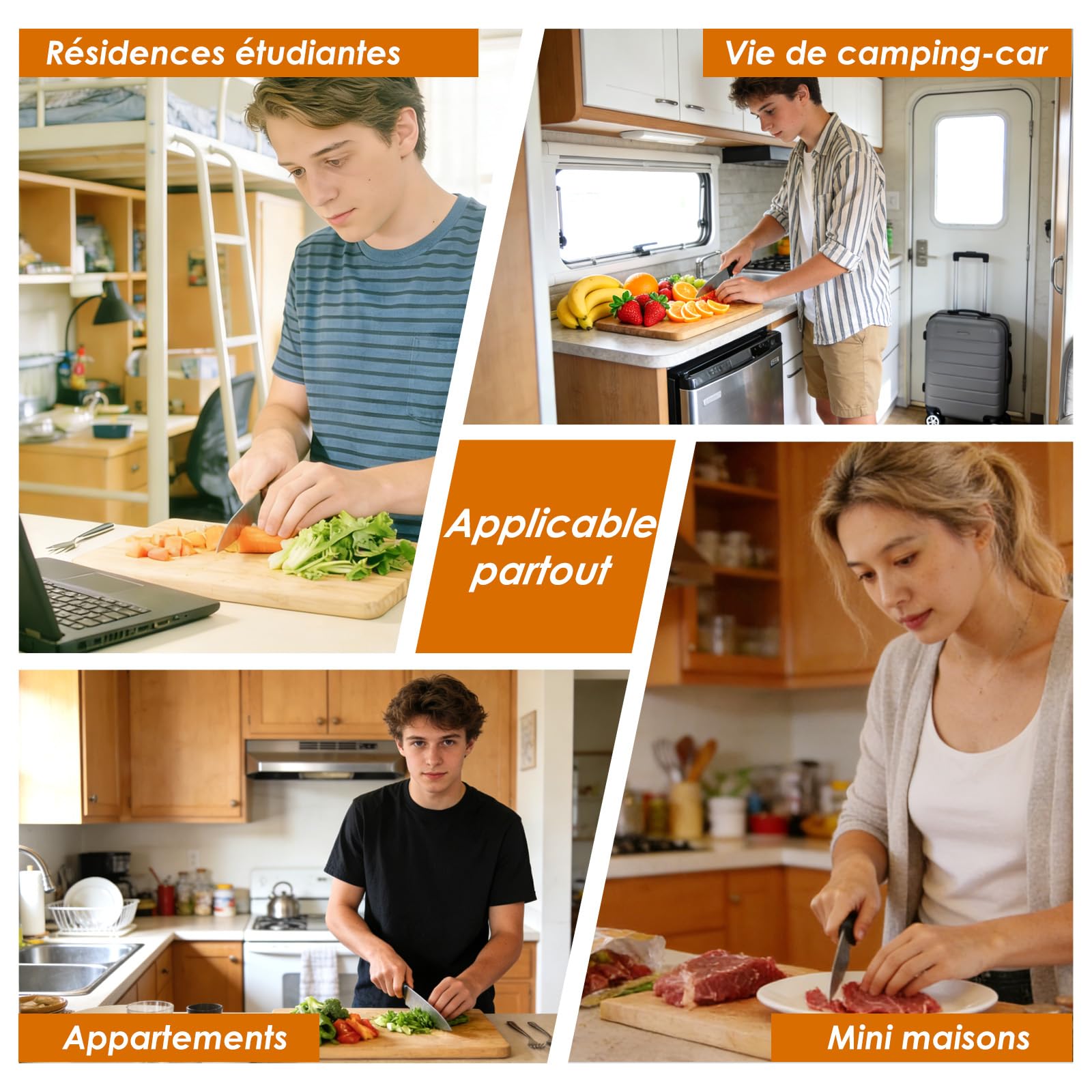 Déshydrateur Alimentaire, Déshydrateur à 5 Plateaux Réglables en Hauteur, Contrôle de Température de 35 à 70°C et Minuterie de 72 Heures, Déshydrateur pour Fruits et Légumes, Sans BPA