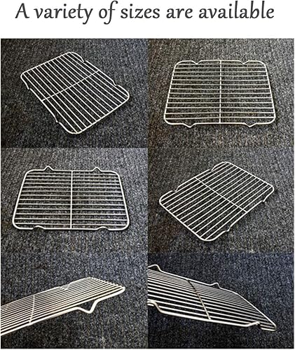 Miniatura 7 de Turbokey Estante resistente para hornear de 6.3 x 10 pulgadas, de acero inoxidable, apto para freidora de aire, olla instantánea, olla a presión,