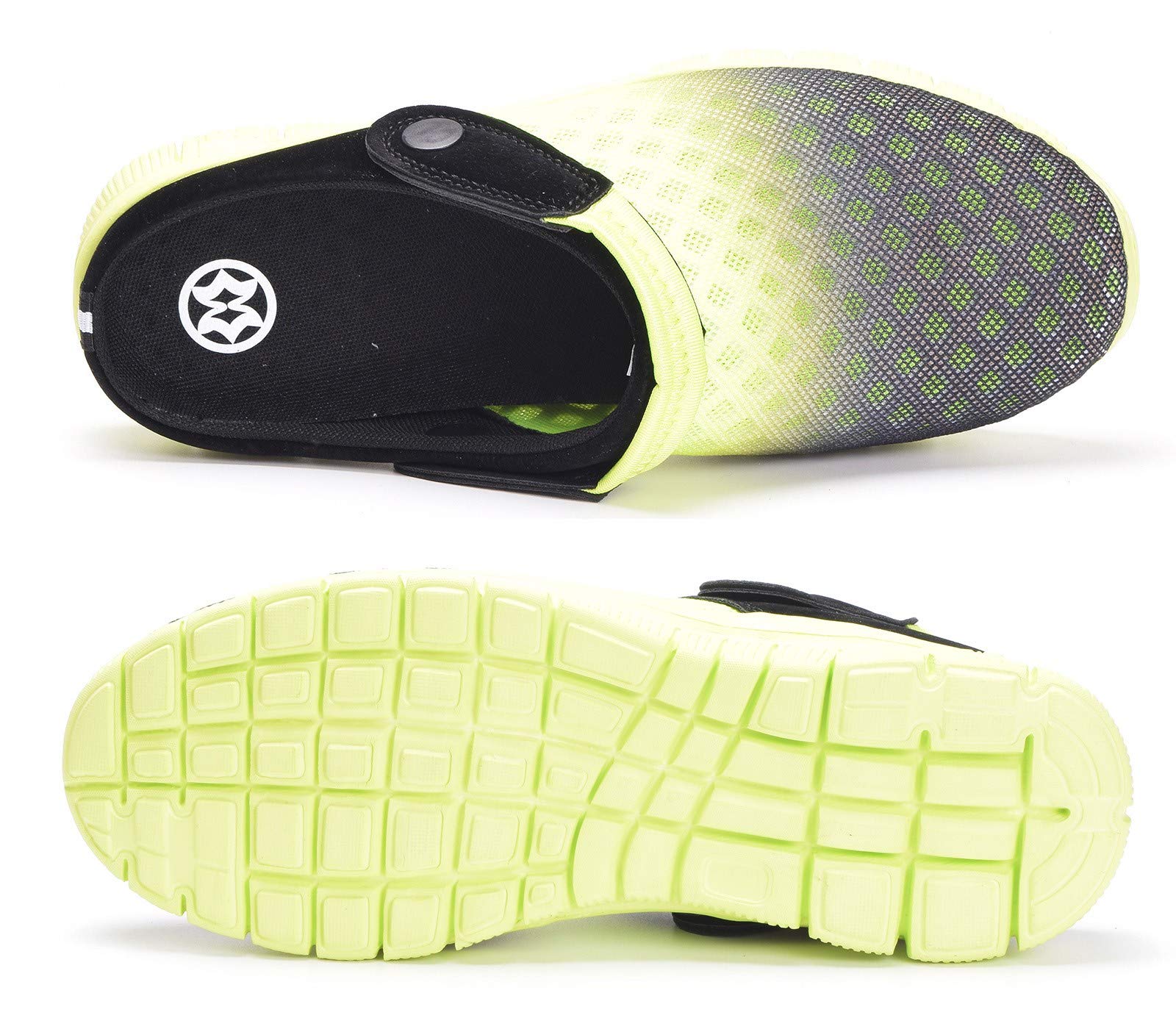 Gaatpot Zoccoli Unisex-Adulto,Pantofole da Casa Leggero Ciabatte all'aperto Antiscivolo,EU36-48