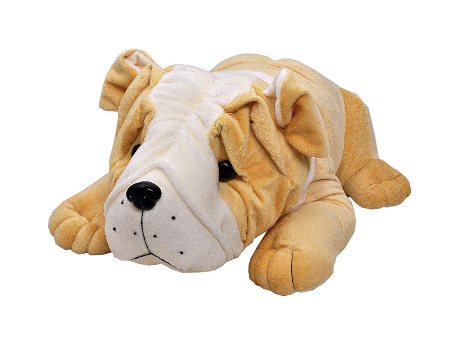 Patly Stuffed Spongy Huggable Cute Lying Big Size Bull Dog Soft Toy 61_cm (B08L56GLYY) Amazon Price History, Amazon Price Tracker