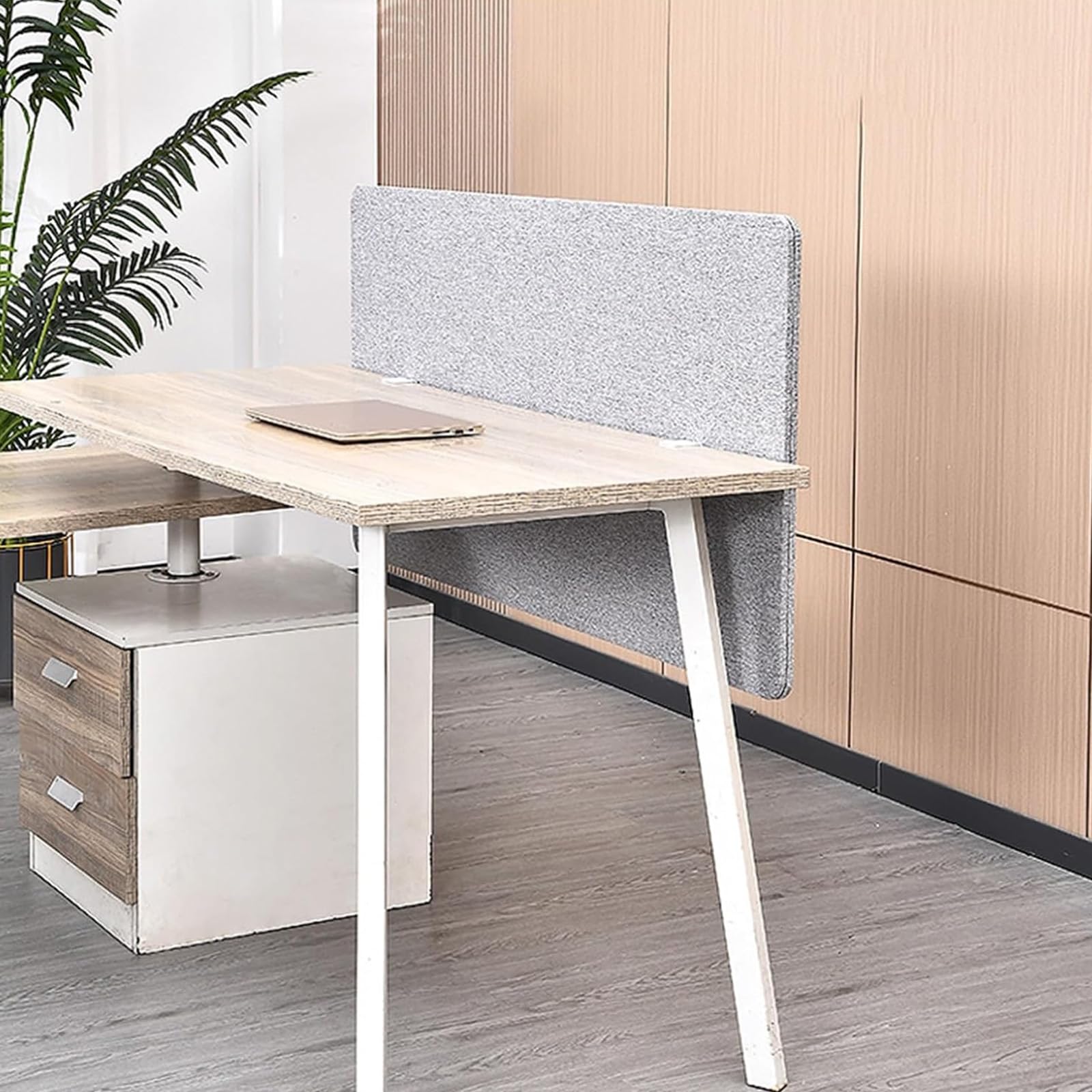 HJYCLFAZU Freestanding Acoustic Desk Privacy Partition Easy Install Soundproof Divider for Classrooms & LibrariesEnhance Focus Reduce Noise