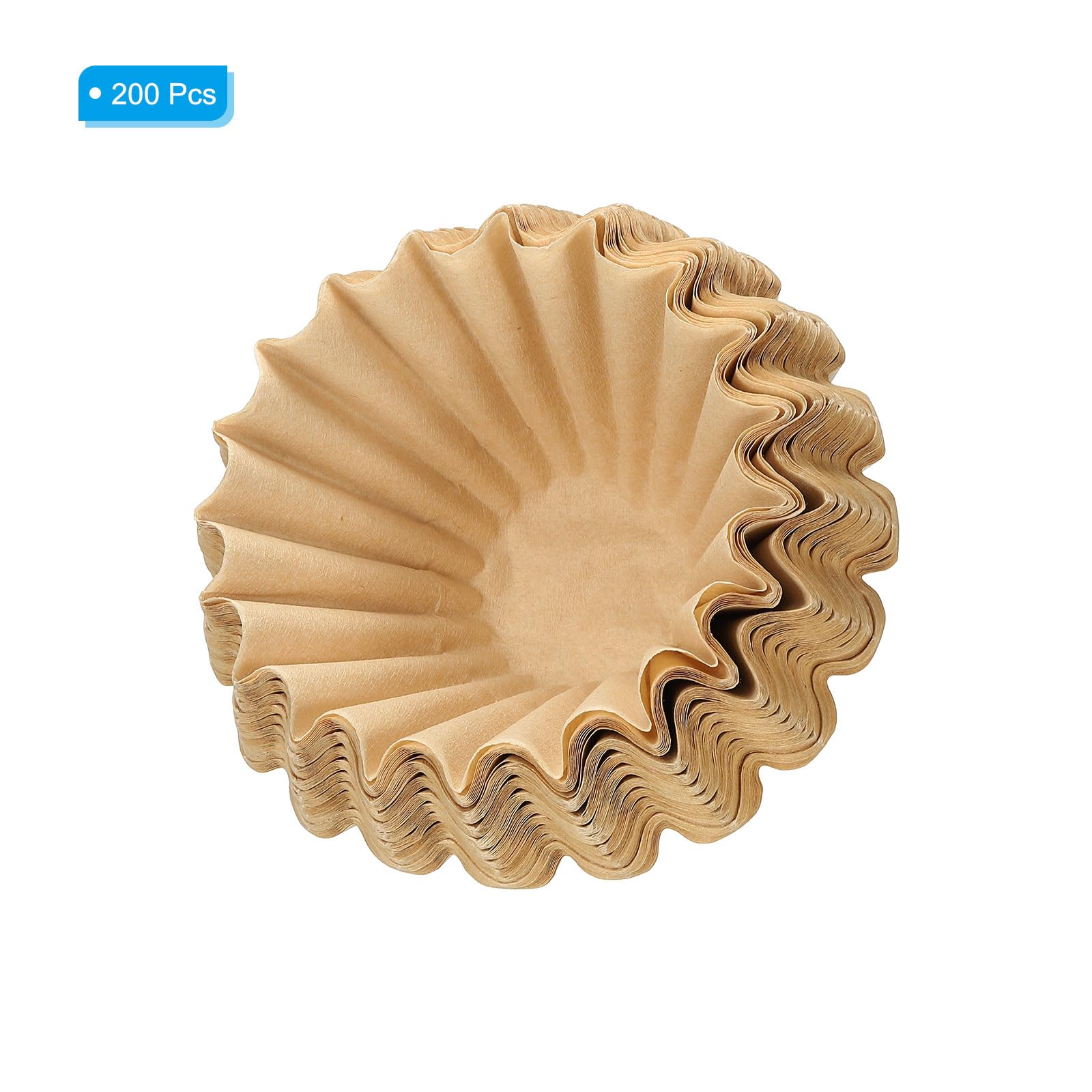 QUARKZMAN Confezione da 200 2-4 Cup Basket Coffee Filters 50/185Mm