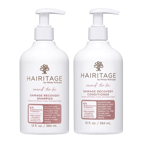 Hairitage Biotin Damage Repair Shampoo and Conditioner Set