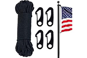 NQ Flag Pole Rope and Clips: Your Durable Companion for Proud Flag Displays
