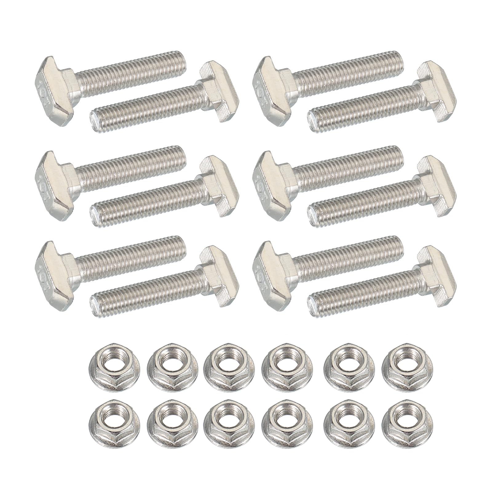 PATIKIL M8 x 38 mm T-Slot Bolts