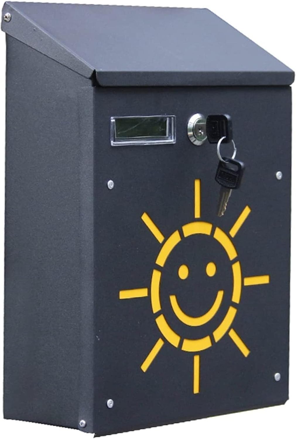 Wall-Mount Letterboxes Mailboxes for Outside Door Letterboxes Mailbox Covers Mailbox Posts 11.8×8.3×3.1 Inch