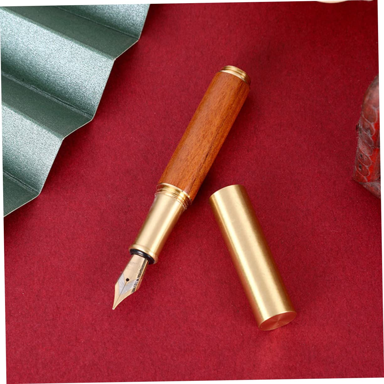 Lurrose 5stücke Vintage Füllfederhalter Tragbare Schreibfeder Für Kalligraphie Für Schüler Und Bürobedarf Design Leicht Und Handlich
