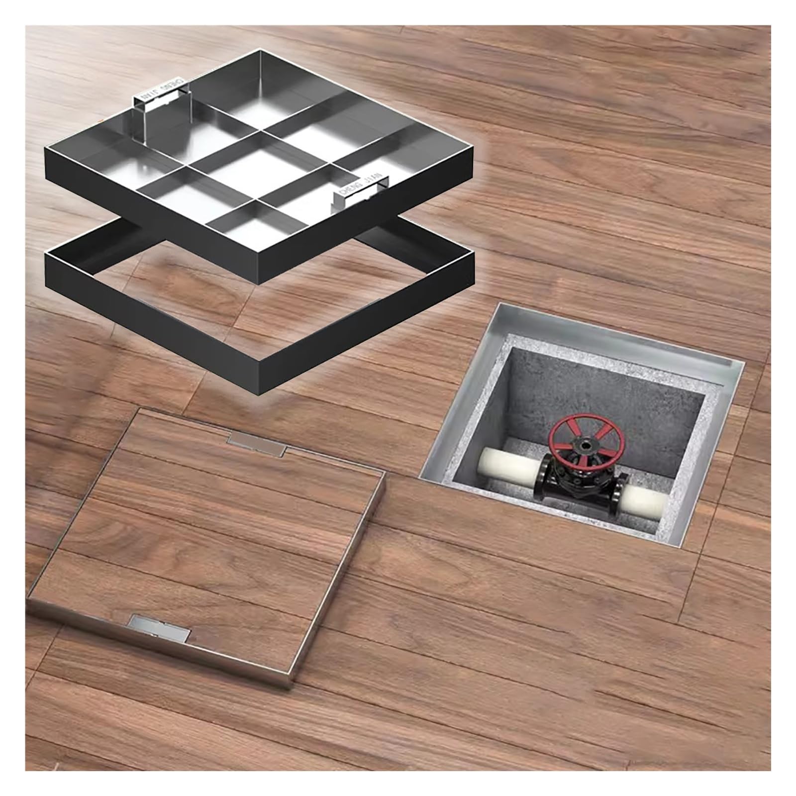 Couvercle de pelouse invisible et esthétique pour terrasse et jardin