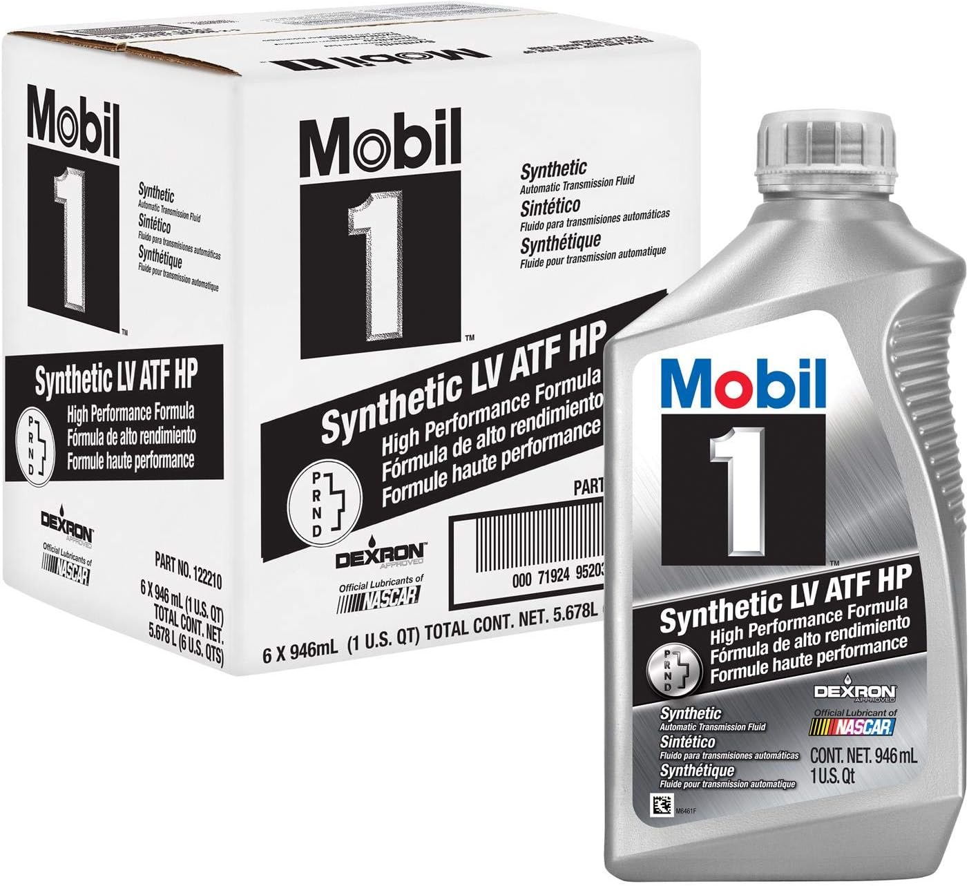 Mobil Exxon 1 Synthetic LV ATF HP - 6X1QT