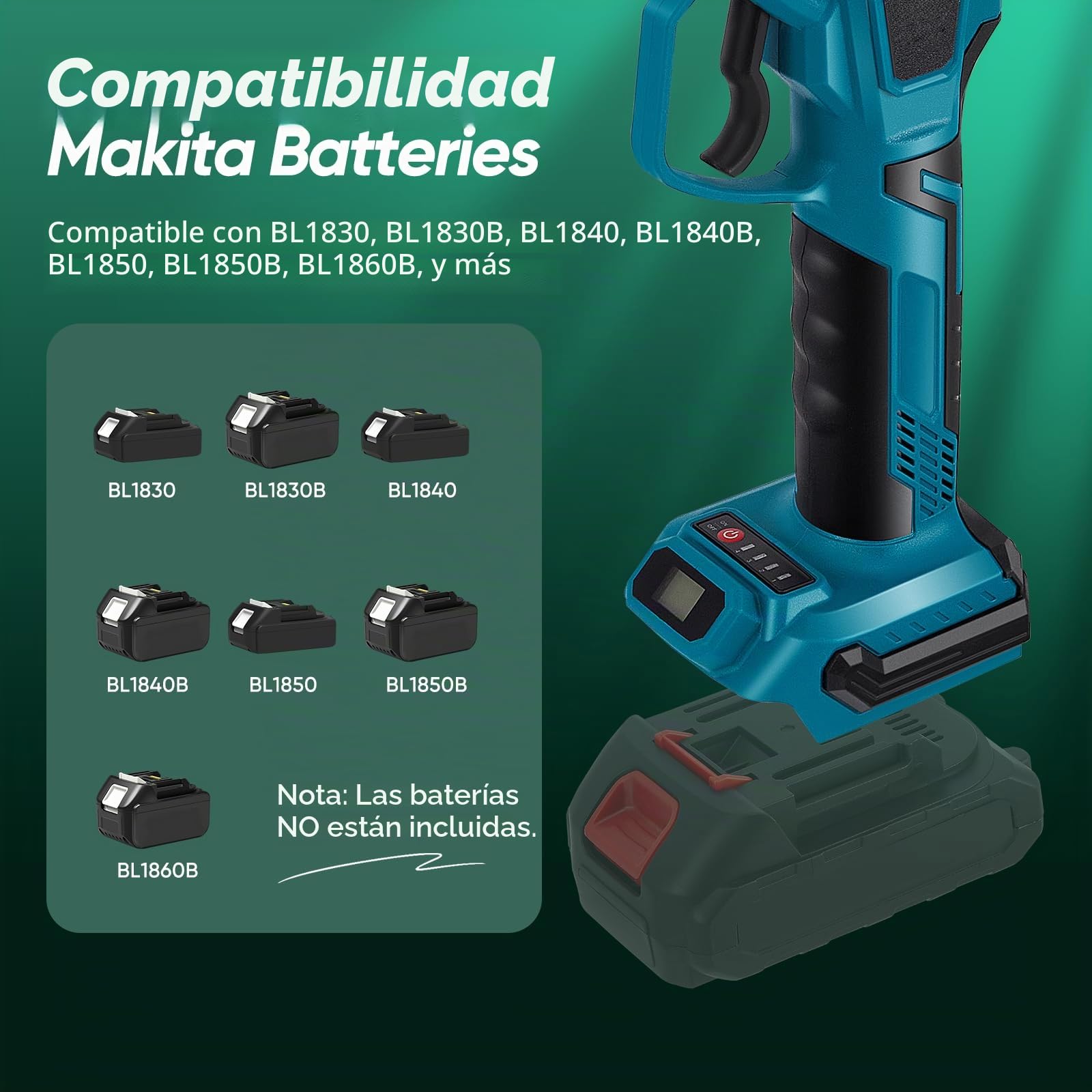 Tijeras de Podar Electricas,Tijeras de Poda de 40 mm con Display Tijeras de Podar 800W con Motor Brushless para Jardinería,Ajuste del Diámetro de Corte de 4 Niveles Pruning Shears