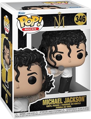 Miniatura 10 de Funko Pop! Rocks: Michael Jackson - (Thriller) - Figura de vinilo coleccionable - Idea de regalo - Producto oficial - para niños y adultos