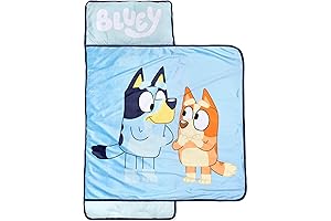 Bluey Sisters Nap Mat - The Perfect Sleepover Essential for Little Bluey Fans!
