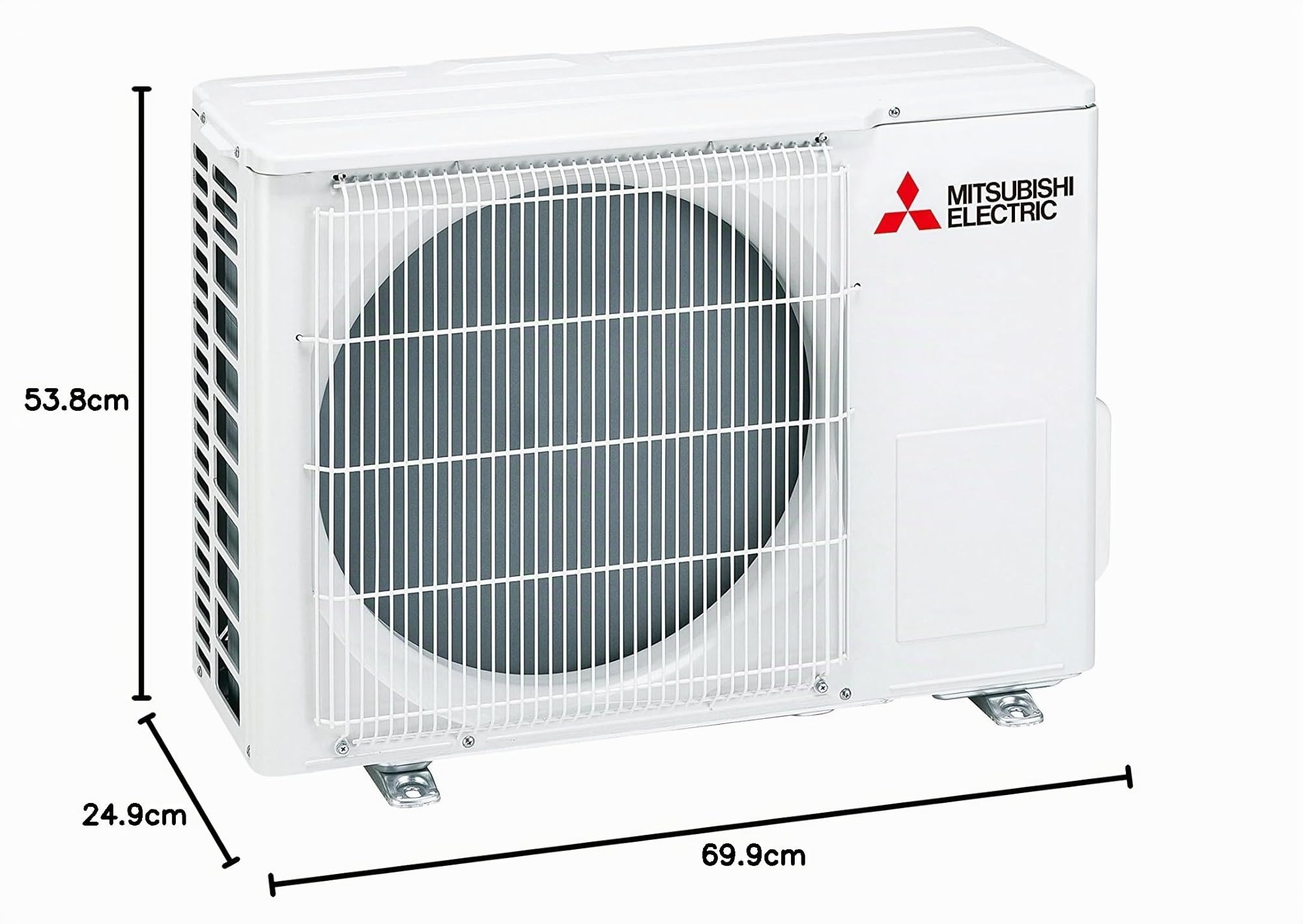 Mitsubishi Electric MUZ-DW35VF Climatizador DC Inverter Monosplit con bomba de calor, 3,5 kW, 12.000 BTU, solo unidad externa, no unidad interior