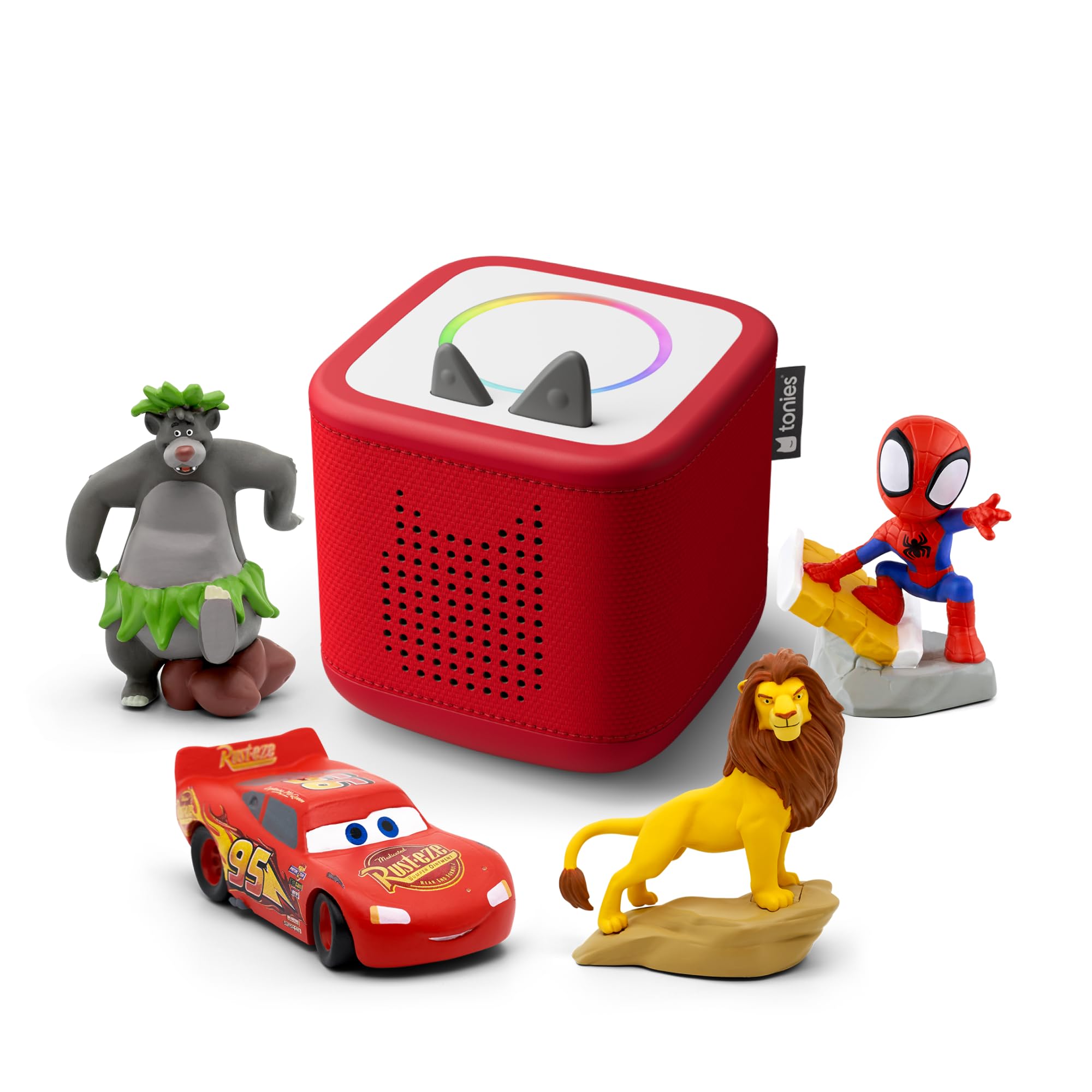 Toniebox 2 Audio Player Disney Bundle for Kids 3+ with Spiderman