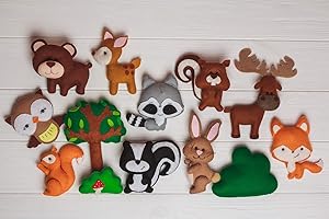 Woodland Critters Ornaments