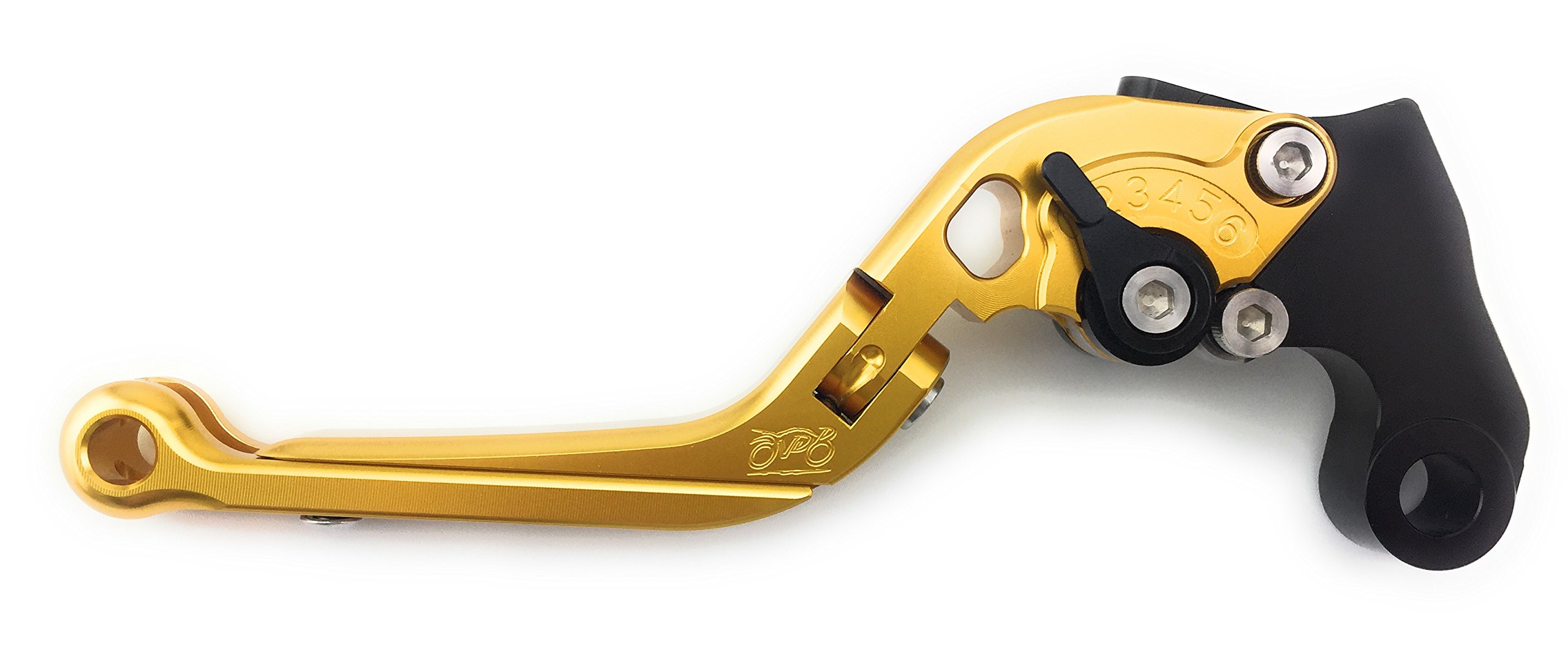 avdb-moto Coppia di leve regolabili e pieghevoli CNC Compatibile con Street Triple S 660 (A2) 2017 – 2018