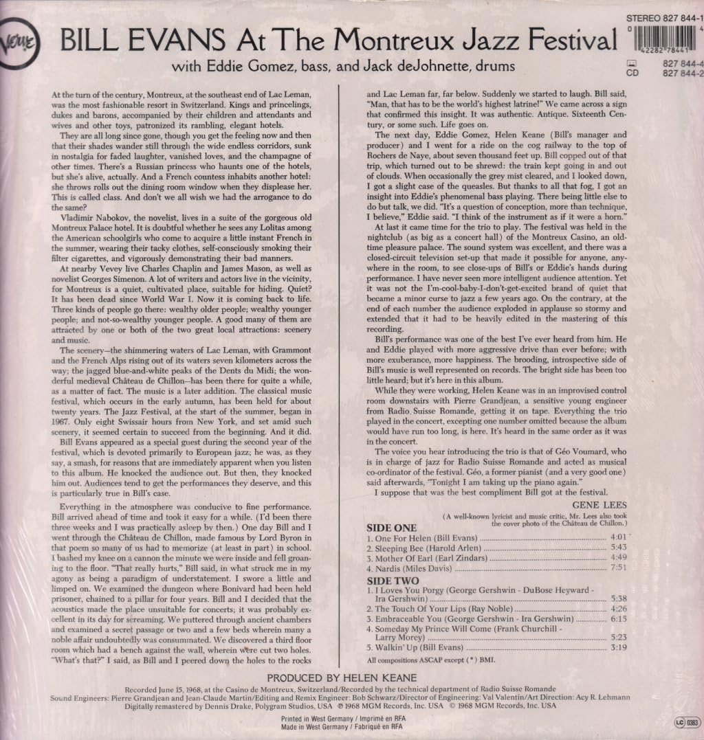 At The Montreux Jazz Festival