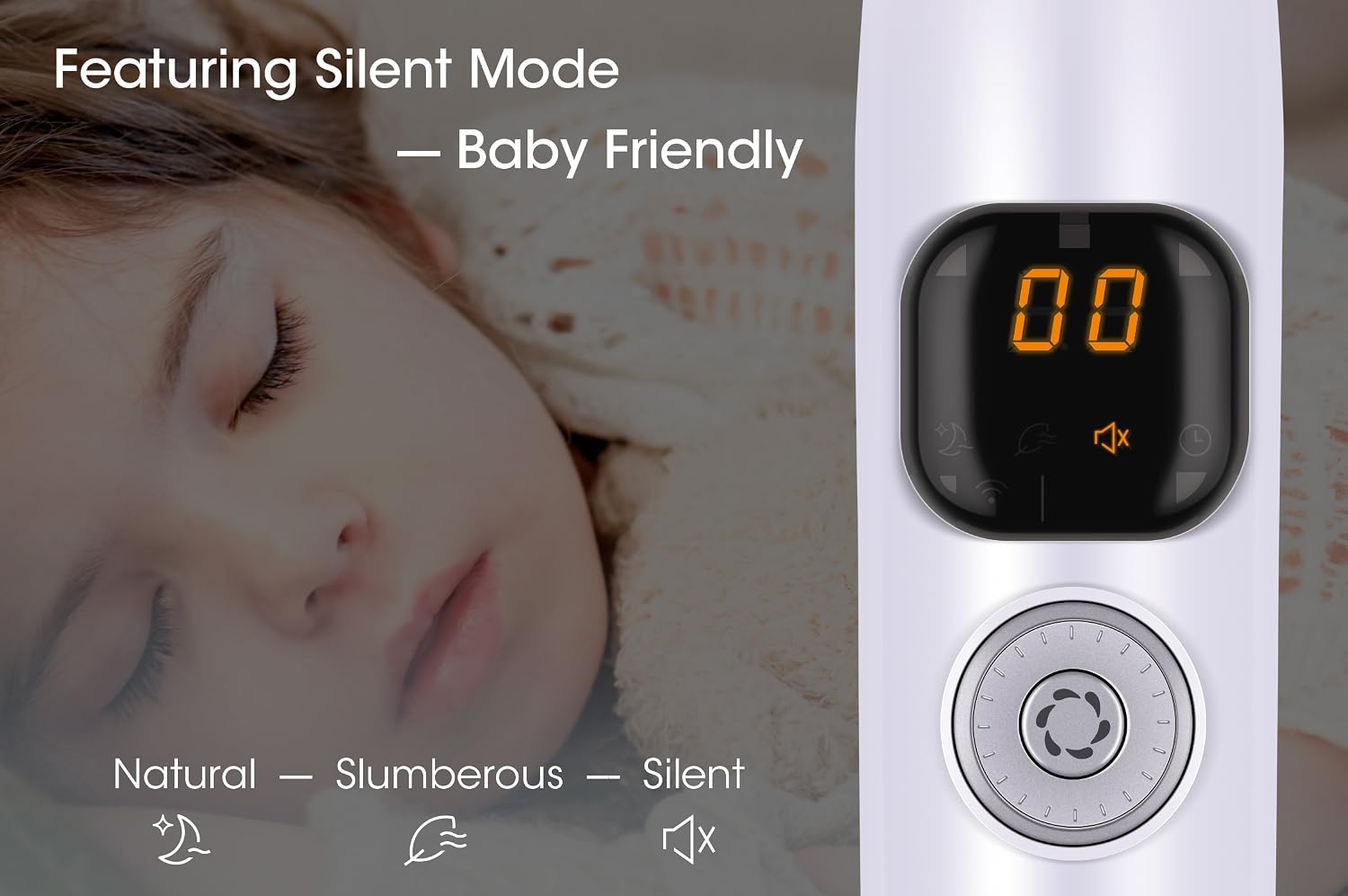PELONIS Oscillating Pedestal Stand 16", Powerful and Quiet Motor, Hour On/Off Timer, 3 Silent Modes, Remote Control, FS40-16CR, White, 12 Speeds Turbo Silence Dc Fan