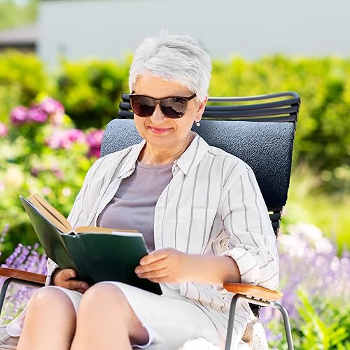 Miniatura 6 de Wesiti Almohada de pie reclinable de espuma viscoelástica Sherpa para dormir, almohada multiusos para piernas de media luna, adecuada para cama,