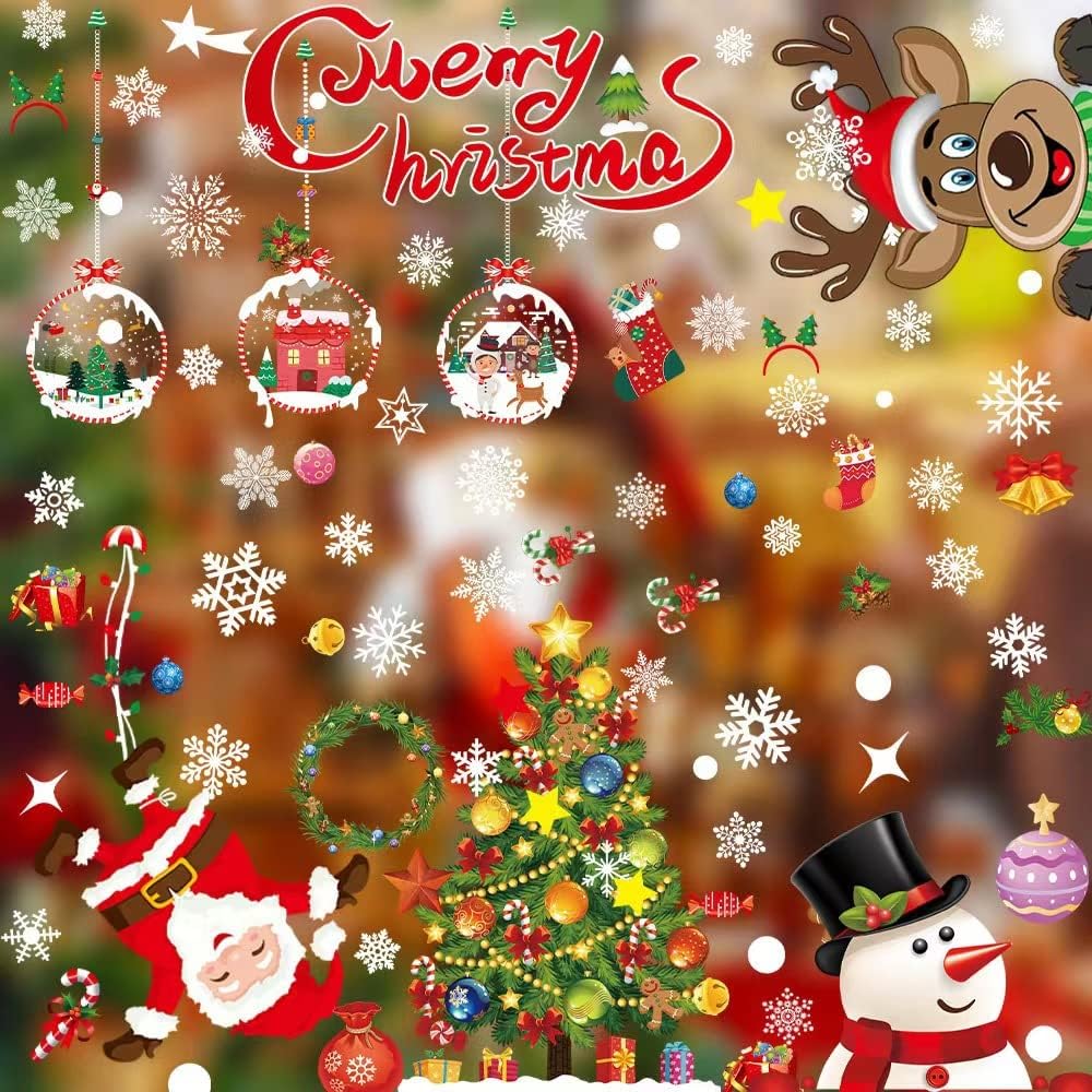 Stickers Fenêtre Flocons De Neige | La Maison Du Jardinier