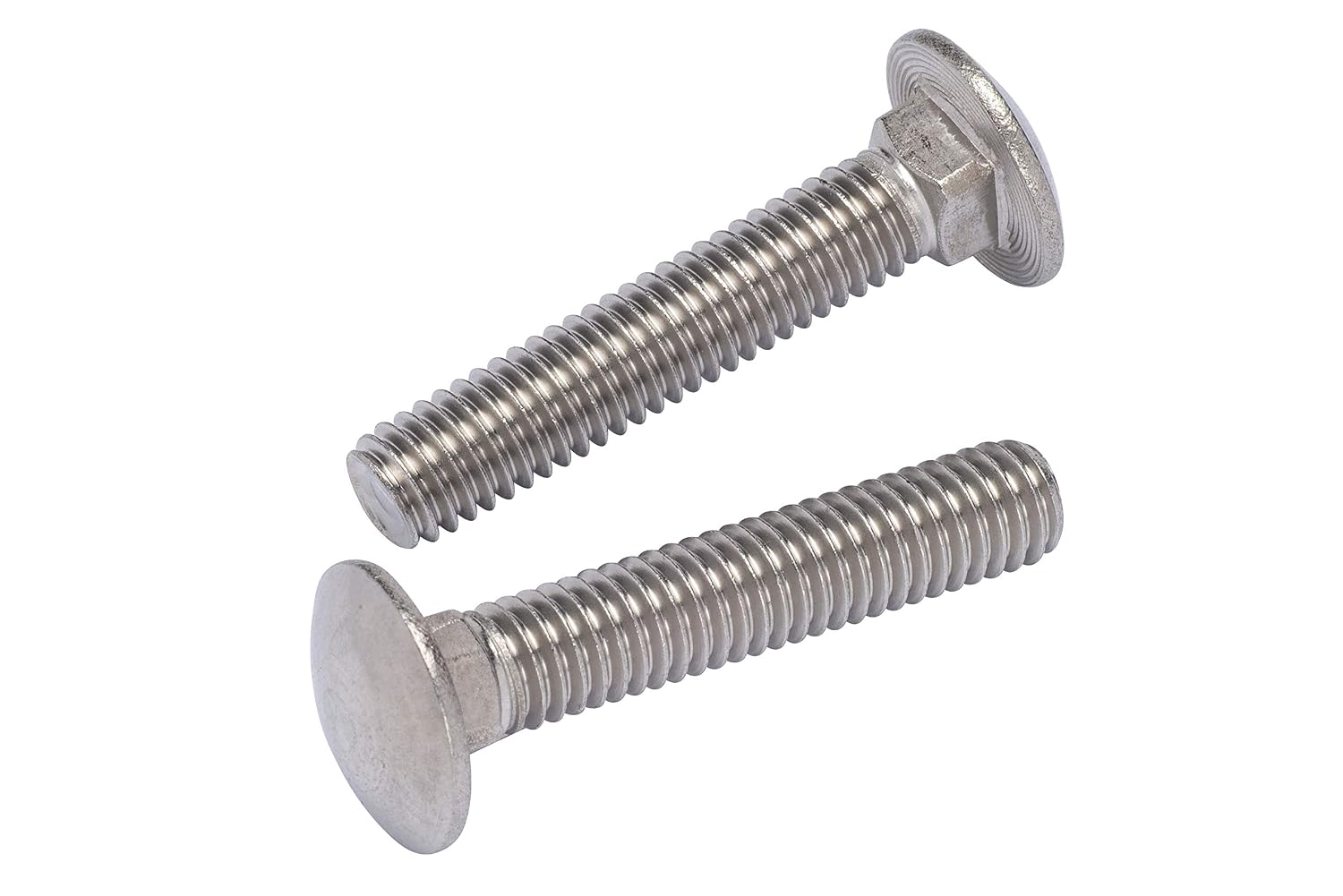 3/8"-16 X 2" (25pc) Stainless Carriage Bolt, 18-8 Stainless Steel