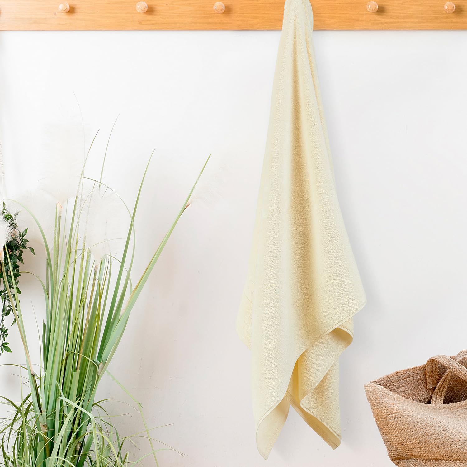 Layers 100% Cotton Bath Towels - Soft & Absorbent -25