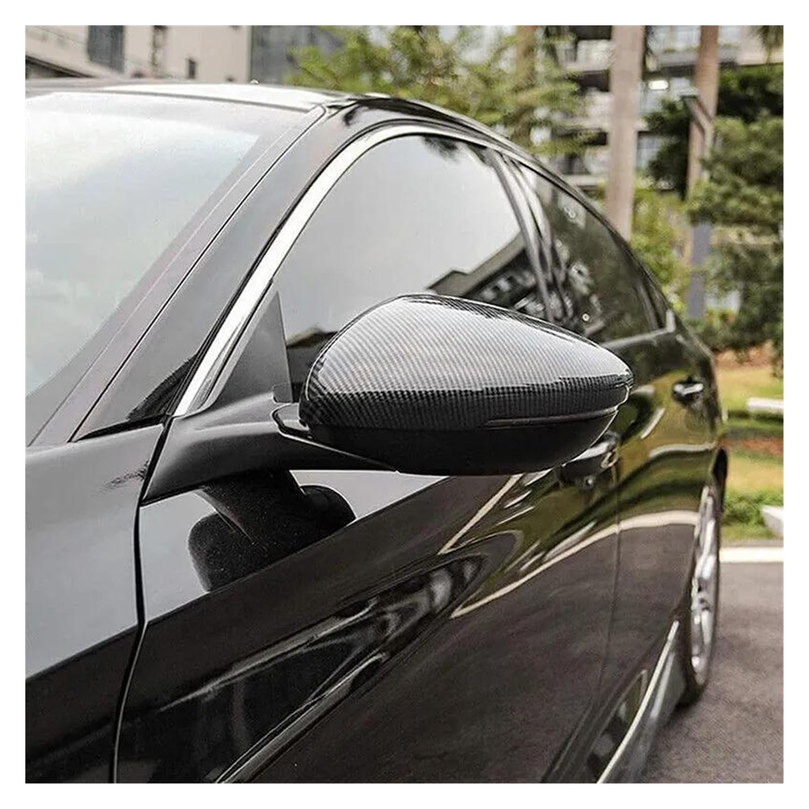 Calotta Specchietto Retrovisore Per Honda Accord 2018-2021 – Cover Protettiva Laterale In Carbon Fiber Pattern, Facile Installazione